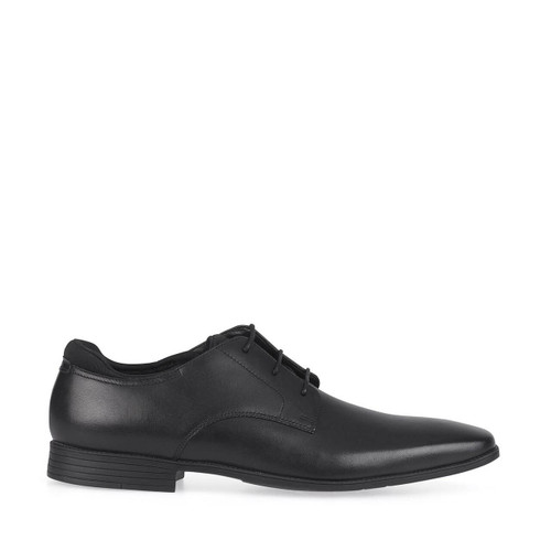 Start-Rite Academy, black leather boys lace-up school shoes 3511_7